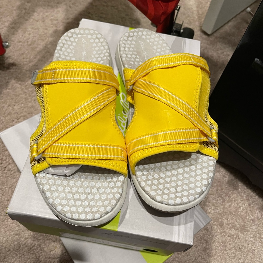 New Eddie Bauer slides.